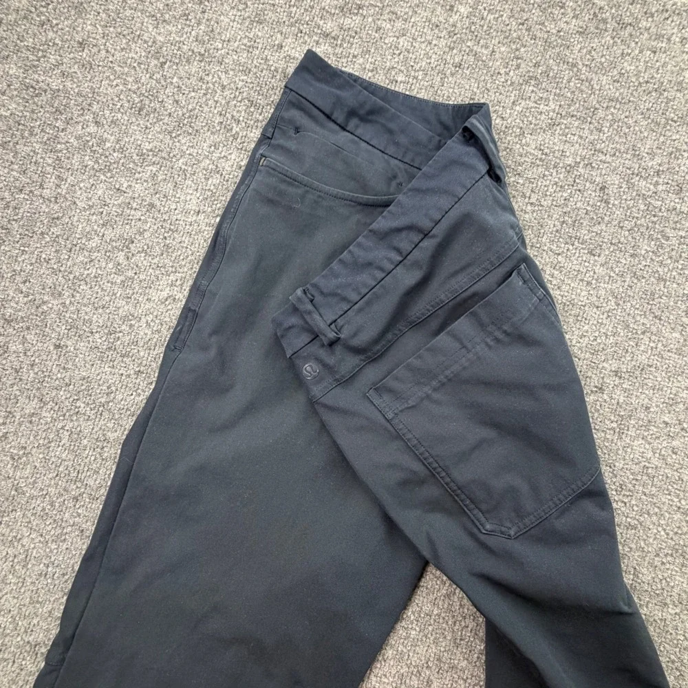 Lululemon ABC Classic Fit Pants‎ 34x31 Navy Warpstreme 5 Pocket